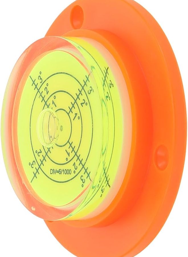 مستوى الفقاعة الصغير 60 × 15 مم مع قاعدة أداة التسوية الدقيقة للحامل الثلاثي ومشاريع DIY - Image 1